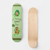 St. Patrick's Day Skateboard (Voorkant)