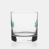 St Patricks Day Slainte Cheers Whisky Glas (Links)