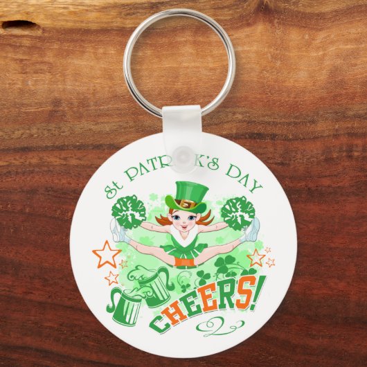 St Patrick's Day Sleutelhanger (Voorkant)