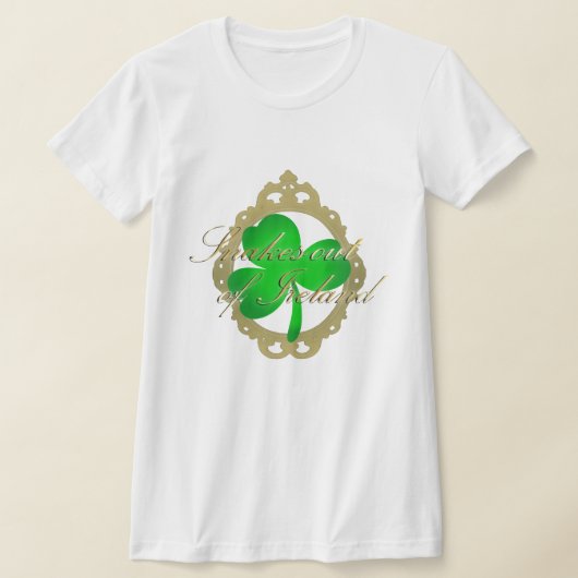 St Patrick's Day Snakes uit Ierland T-shirt (Laagn)
