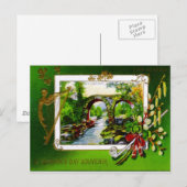 St. Patrick's Day Souvenir Briefkaart (Voorkant / Achterkant)
