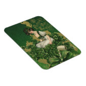  St. Patrick's Day Souvenir, Irish Lass Magneet (Rechterzijde)