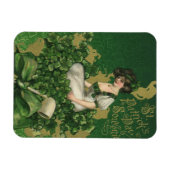  St. Patrick's Day Souvenir, Irish Lass Magneet (Horizontaal)