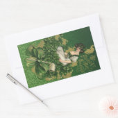 St. Patrick's Day Souvenir, Irish Lass Rechthoekige Sticker (Envelop)
