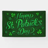 St. Patrick's Day Spandoek (Horizontaal)
