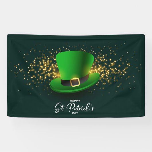 St. Patrick's Day Spandoek (Horizontaal)