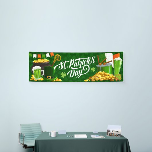 St. Patrick's Day Spandoek (Beurs)