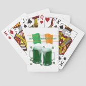 St. Patrick's Day Speaker Card Deck Beer Pokerkaarten (Achterkant)