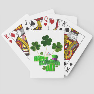 St. Patrick's Day Speekcard Deck Pokerkaarten