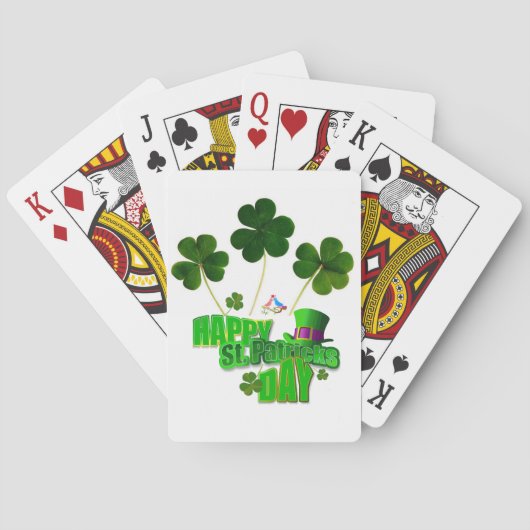 St. Patrick's Day Speekcard Deck Pokerkaarten (Achterkant)