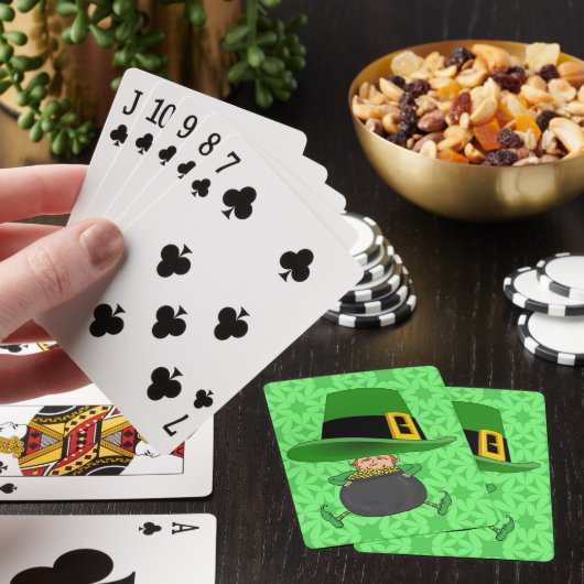 St. Patrick's Day Speekcard Deck Pokerkaarten (Insitu)