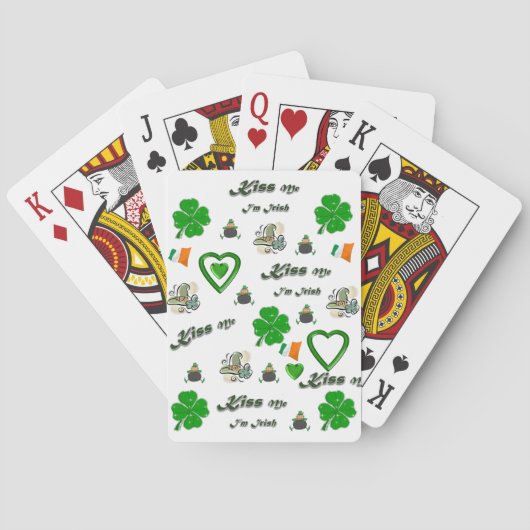 St. Patrick's Day Speekcard Deck Pokerkaarten (Achterkant)