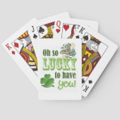 St. Patrick's Day Speekcard Deck Pokerkaarten (Achterkant)