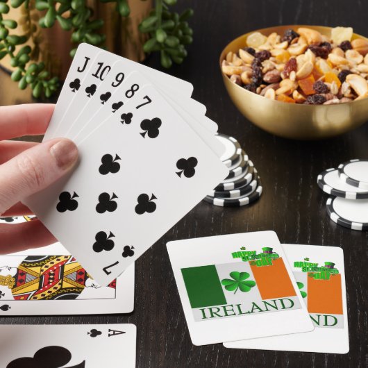 St. Patrick's Day Speekcard Deck Pokerkaarten (Insitu)