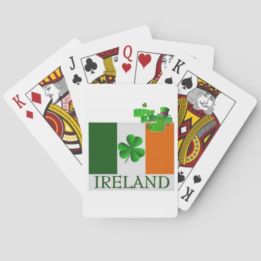 St. Patrick's Day Speekcard Deck Pokerkaarten (Achterkant)