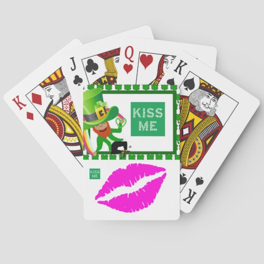 St. Patrick's Day Speekcard Deck Pokerkaarten (Achterkant)