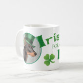 St. Patrick's Day Speelgoed Manchester Terrier Koffiemok (Voorkant links)