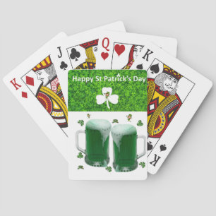 St. Patrick's Day Speelkaarten Deck Bier