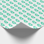 St. Patrick's day | spuitbus glinsterend hart Cadeaupapier (Hoek)