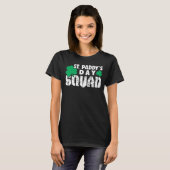 St Patricks Day Squad Drink St Patricks Drinki T-shirt (Voorkant volledig)