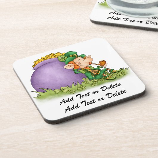 St. Patrick's Day - SRF Drankjes Onderzetter (Linkerzijde)