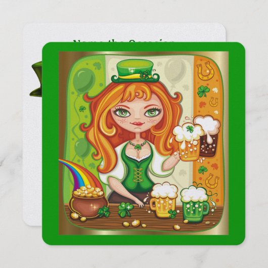 St. Patrick's Day - SRF Kaart (Voorkant / Achterkant)