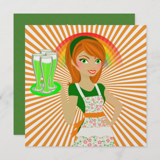 St. Patrick's Day - SRF Kaart (Voorkant / Achterkant)