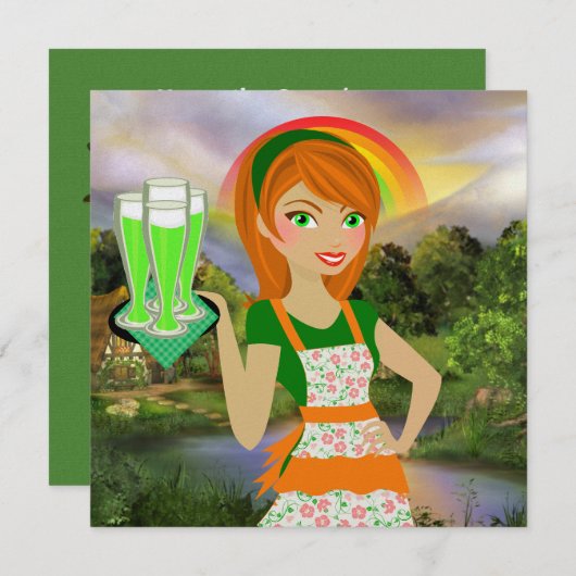 St. Patrick's Day - SRF Kaart (Voorkant / Achterkant)