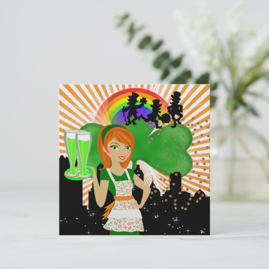 St. Patrick's Day - SRF Kaart (Staand voorkant)