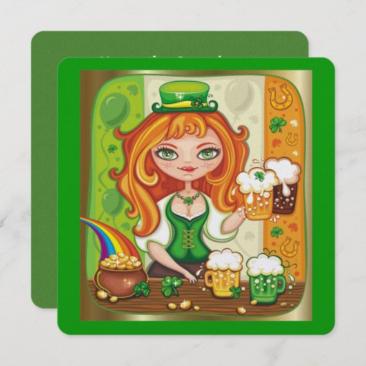 St. Patrick's Day - SRF Kaart (Voorkant / Achterkant)