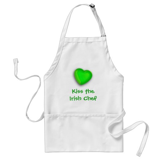 St Patrick's Day Standaard Schort (Voorkant)
