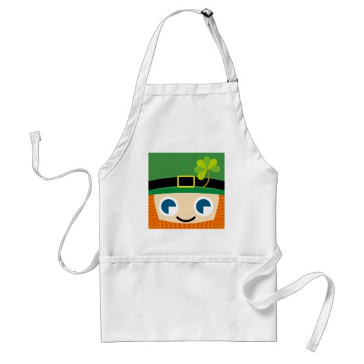 St. Patrick's Day Standaard Schort (Voorkant)