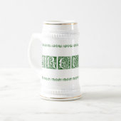St. Patrick's Day Stein Bierpul (Voorkant links)