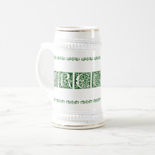 St. Patrick's Day Stein Bierpul (Voorkant links)