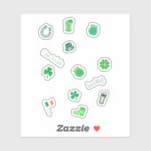 St. Patrick's Day Sticker (Vel)
