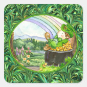 St. Patrick's Day Sticker (Voorkant)