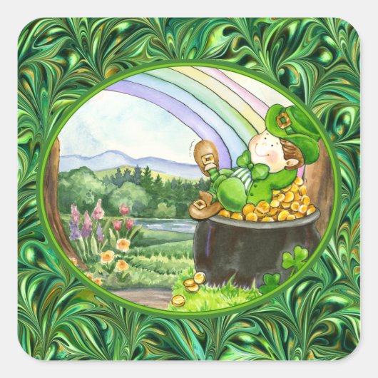 St. Patrick's Day Sticker (Voorkant)