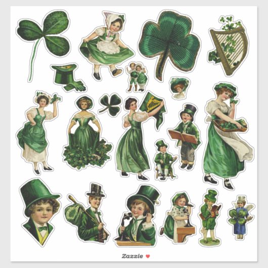  St. Patrick's Day Sticker (Vel)