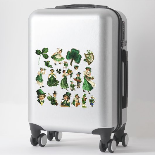 St. Patrick's Day Sticker (Koffer)