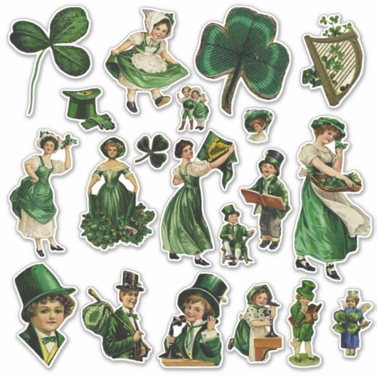 St. Patrick's Day Sticker (Voorkant)