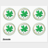 St Patricks Day sticker (Vel)
