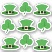 St Patrick's Day Sticker (Voorkant)