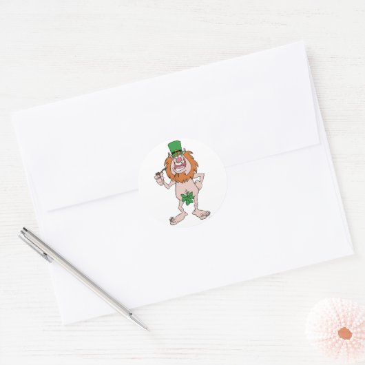 St Patrick's Day sticker (Envelop)