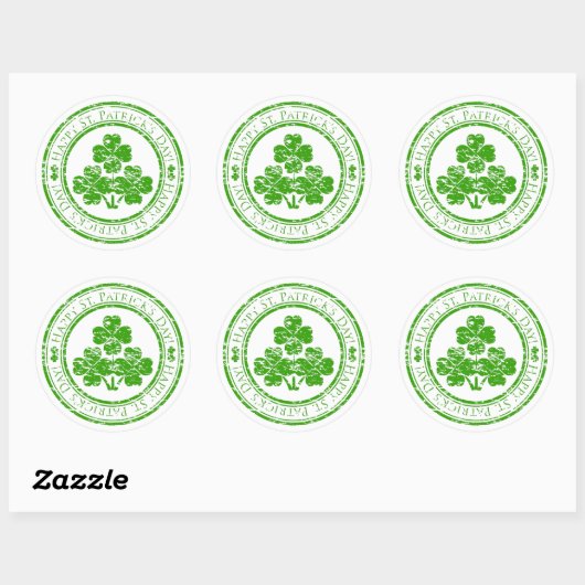 St. Patrick's Day Sticker (Vel)