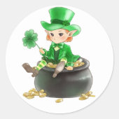 St. Patrick's Day Sticker (Voorkant)