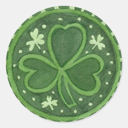 St. Patrick's Day Sticker (Voorkant)