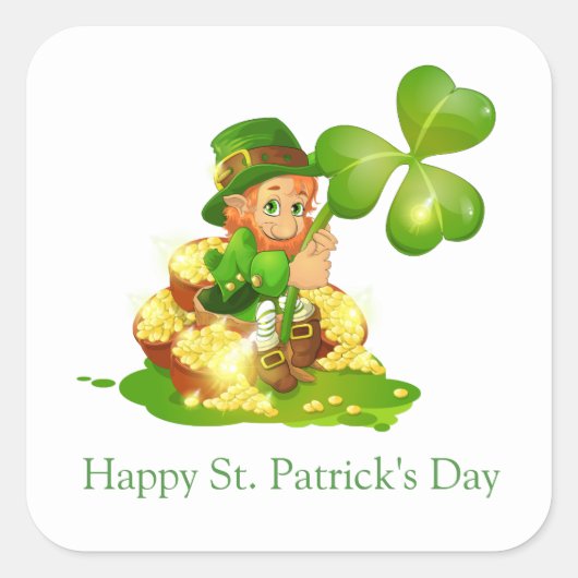 St. Patrick's Day Stickers (Voorkant)