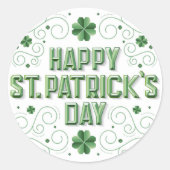St. Patrick's Day / Stickers (Voorkant)