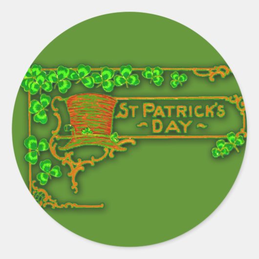 St. Patrick's Day Stickers (Voorkant)