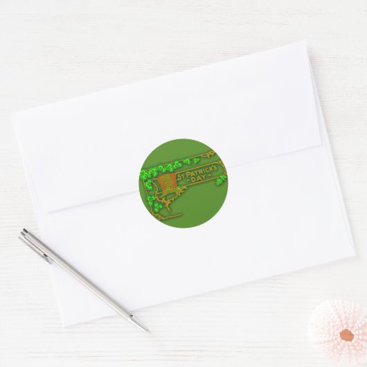 St. Patrick's Day Stickers (Envelop)